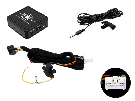 Vaizdas CTANSBT001 automobilinis USB/BT adapteris Nissan                                                                                                      