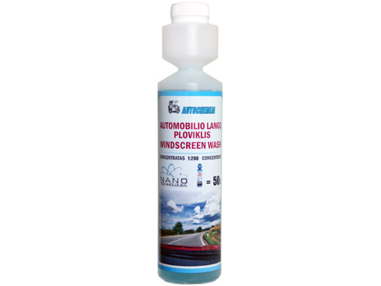 Picture of Automobilio stiklu ploviklio koncentratas su nano danga 250ml                                                                                         