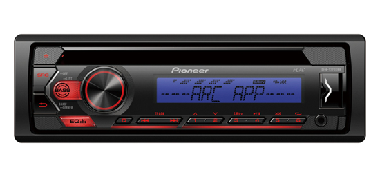 Изображение Pioneer, DEH-S120UBB CD RDS magnetola su USB, Aux iejimu, FLAC                                                                                        