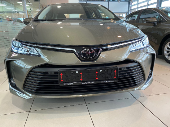 Picture of Steel Mate Corolla sedanas 2019, juoda matine, priekio parkavimo s                                                                                    