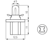 Picture of Bosma lempute B8.5D, 2W                                                                                                                               