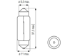 Изображение Bosma lempute SV8.5, 5W, 11X36                                                                                                                        