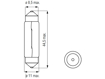 Picture of Bosma lempute SV8.5, 10W, 11X44                                                                                                                       