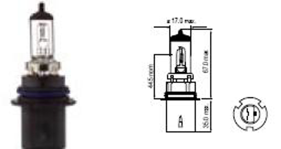 Picture of Bosma lempute HB5, 60/55W                                                                                                                             