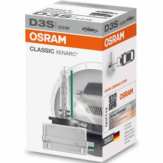 Изображение OSRAM Classic XENARC, D3S XENON lempute, 66340CLC                                                                                                     