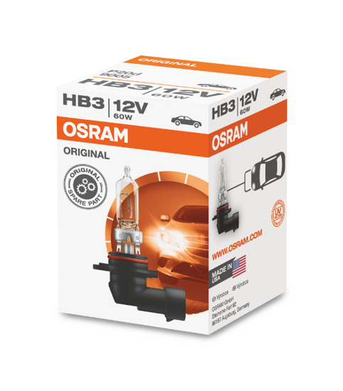 Vaizdas Osram lemputė , HB3, 60W, P20d, 9005                                                                                                                  