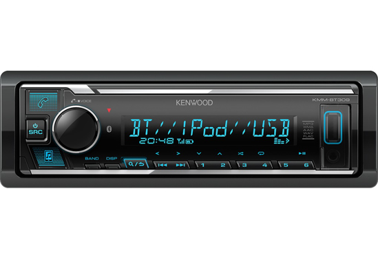 Kenwood, KMM-BT309 USB MP3/WMA automagnetola su AUX iejimu