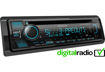 Kenwood, KDC-BT960DAB CD/USB MP3/WMA automagnetola su AUX iejimu  