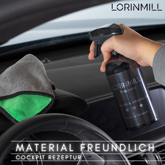 Lorinmill automobiliu salono valiklis niversalus plastiko, apmusalu ir odos valiklis, 500 ml   