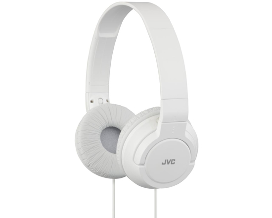 JVC, HA-S180WE, baltos sp. dinamines ausines    